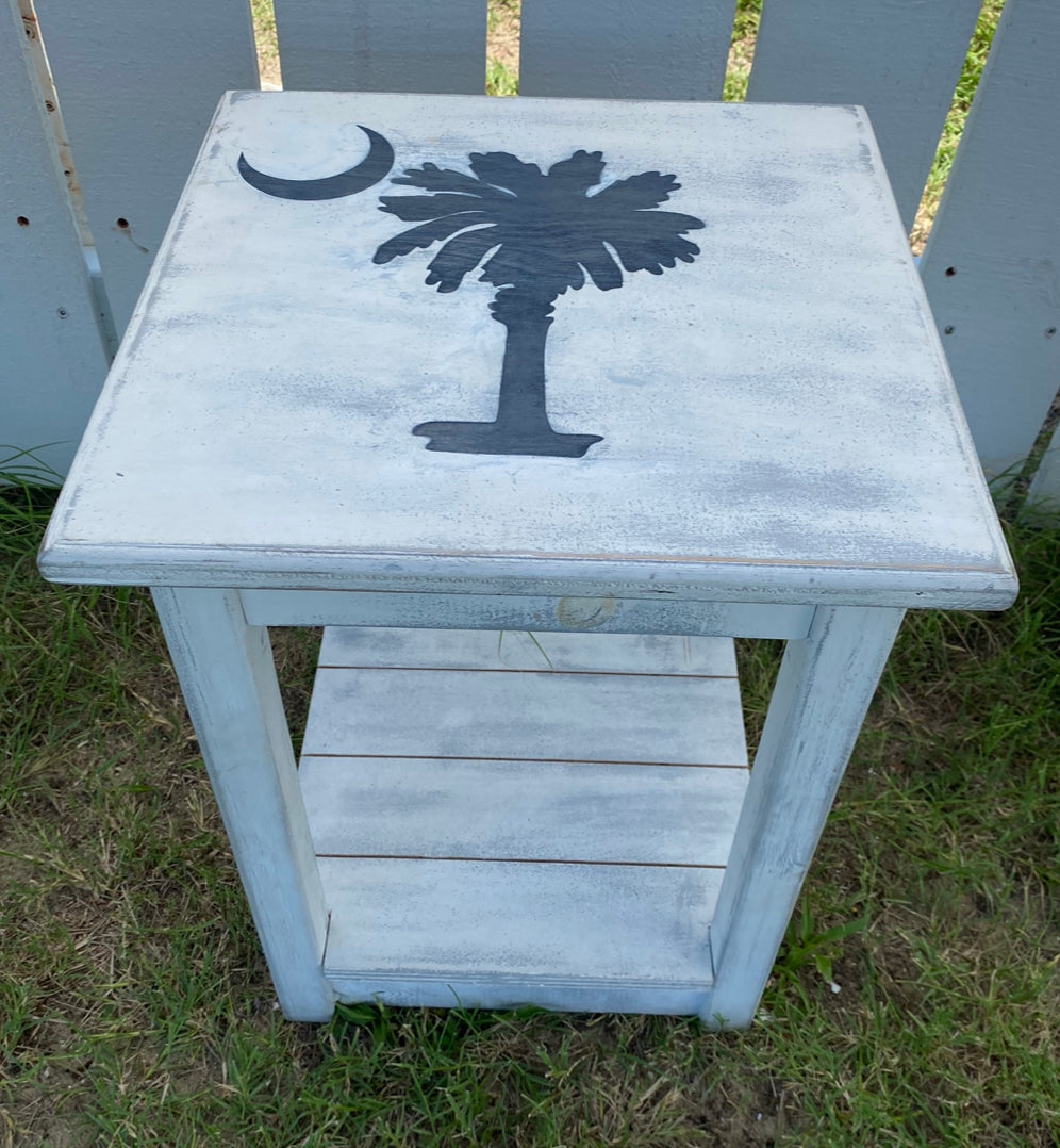 Palmetto Moon end table