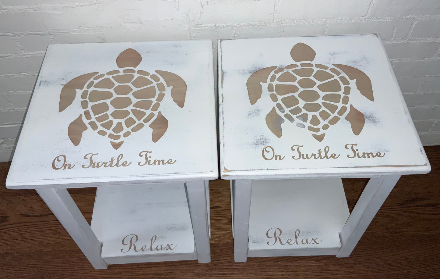 Table: "On Turtle Time" end table