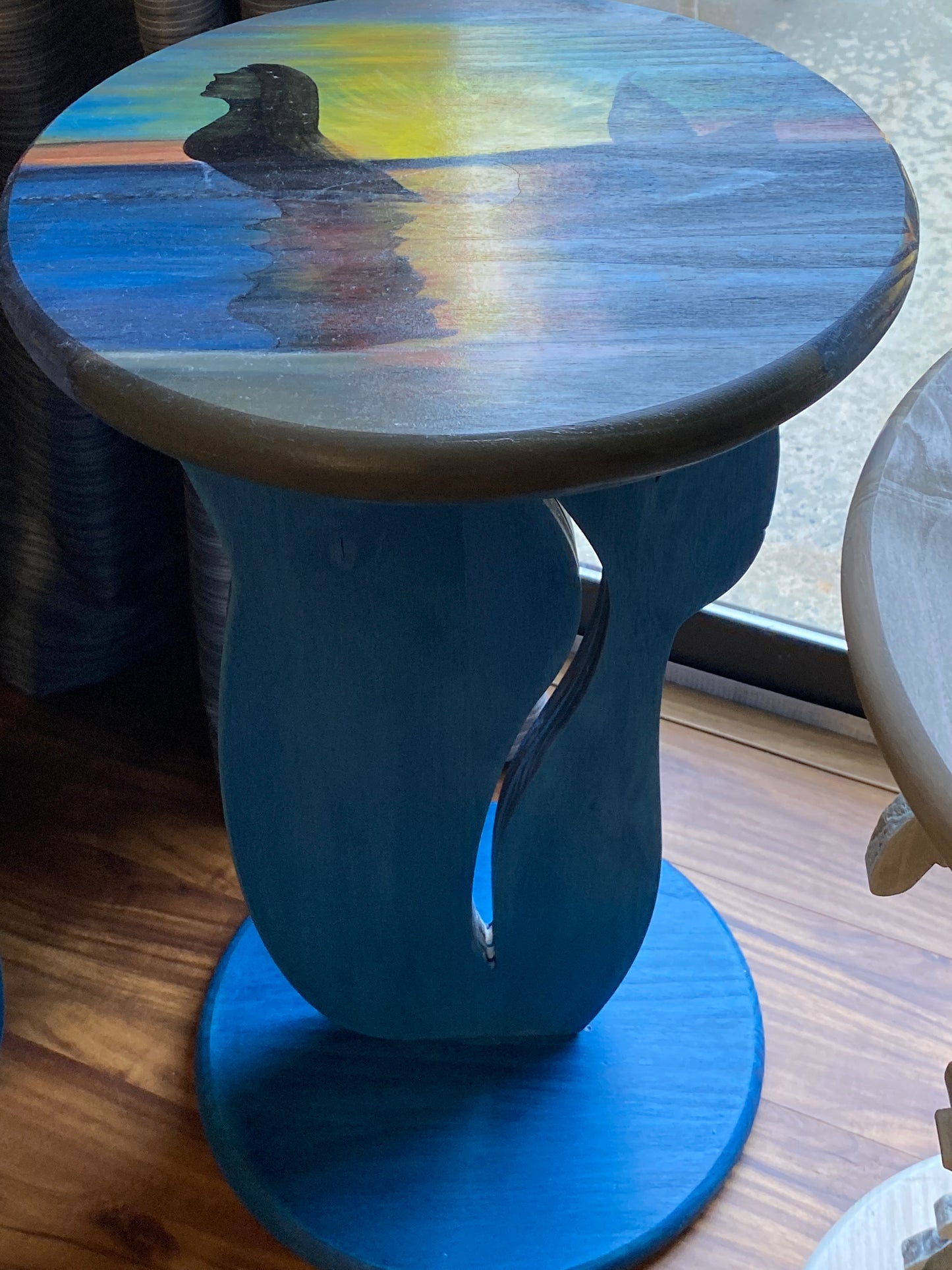 Table: 3D sculpted mermaid End table