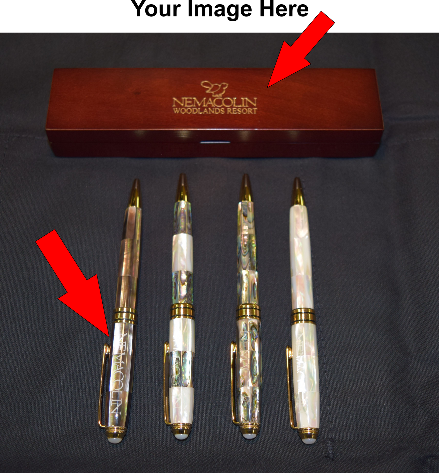 Authentic Abalone Pens